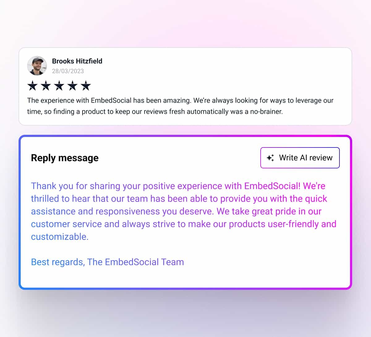 AI Review Types and their Applications for Product, Service, Testimonials